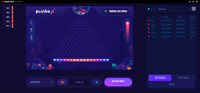 Plinko X Smartsoft Gaming